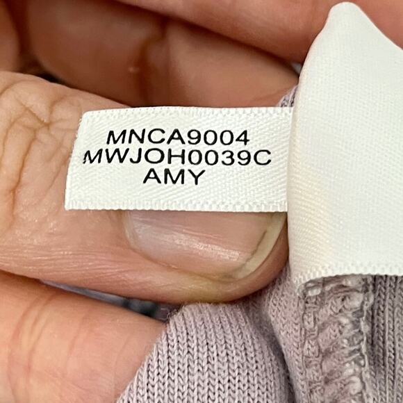 Marc New York Women's Sweater M Purple 1/4 Zip Ribbed Knit Long Sleeve Mock Neck - Picture 8 of 8